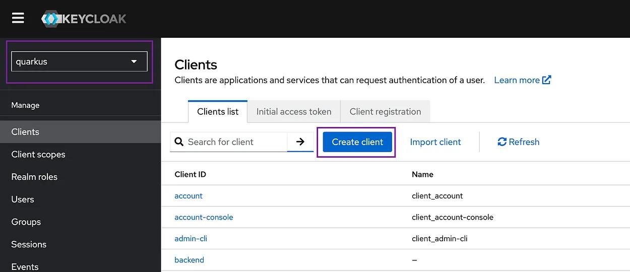 Keycloak Client 1
