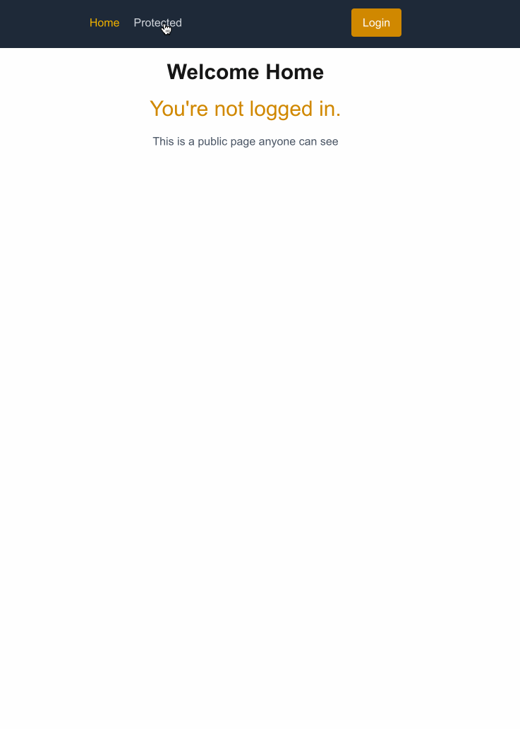 Login video